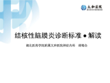 结核性脑膜炎诊断评分与标准解读